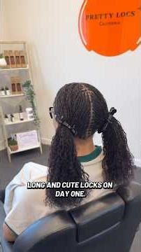 She chose MicroLocks with Extensions and she’s happy! 😊🔥😍 #microlocksjourney #microlocksextension