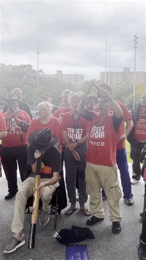 Reconciliation Australia recently called upon singers to come together in song to contribute to National Reconciliation Week 2024. Sydney Street Choir is made up of people who are homeless or at risk of homelessness. When asked why they were taking part in #VoicesForReconciliation, their answer was simple: ‘because it’s important.’ You’ll love this life-affirming performance of Warumpi Band’s iconic Blackfella/Whitefella. Reconciliation Australia thanks the family of the late George Rrurrambu, N