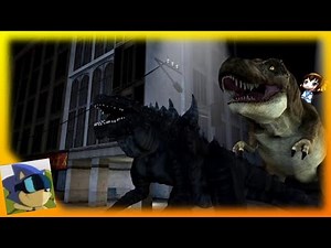 [SFM] T-Rex and Zilla and... El Pollo? (FT. DevilArtemis)