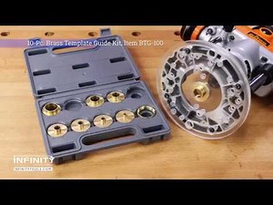Must-Have Brass Template Guide Set For Woodworkers