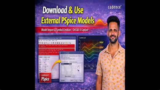 Download & Use External PSpice Models | Model Import & Symbol Creation | OrCAD X Capture #pspice