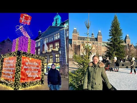 Christmas In Amsterdam! Evening City Tour With Beautiful Lights!