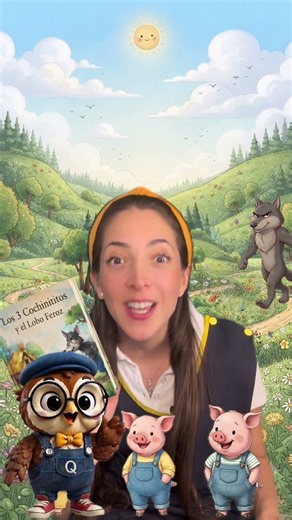 🐷 Los 3 Cochinitos y el Lobo Feroz 🐺 | Cuento Infantil | Día De Clases