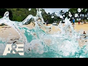 Live Rescue: 15-FOOT WAVE Hits Swimmer (S3) | A&E