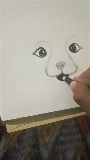 “This Puppy Drawing Will Melt Your Heart 🐶”Cute puppy pencil sketch #drawing #puppydrawing #sketch