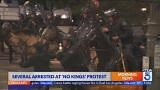 Several arrested at 'No Kings' protest