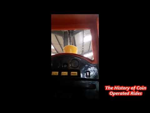 1990s OMC Electronics Coin Operated Steam Engine Kiddie Ride - Spot the Dog (POV)
