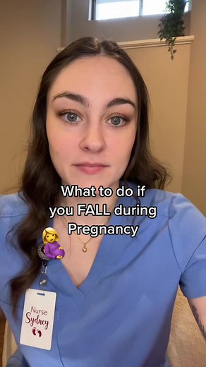 What to do if you fall during pregnancy from a labour & delivery nurse! 🤰🤱 Cannot be taken as medical advice, always consult your own health care provider! #pregnancy #labouranddeliverynurse #labouranddelivery #birth #birthtrauma #fall #pregnancytiktok #fallwhilepregnant #placentalabruption #hemorrhage #postpartum #firsttrimester #hospital #midwife #obgyn #emergency #childbirth #newmom #firsttimemom #newborn #nurse #preggo #baby