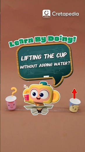 What Science is This - Lifting the Cup Without Adding Water? #forkids