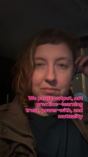 Integrate Network on Instagram: "In alignment with the general strike, Integrate is pausing outward output today. • No Friday emails • No Daily Signals Not because care stops— but because rest, refusal, and collective pause are forms of care. At the same time, @_katiekurtz workshop is still happening. Because building the capacity to power with each other—and to access power within ourselves—is part of what makes collective action possible in the first place. Trusting behavior doesn’t happen aut