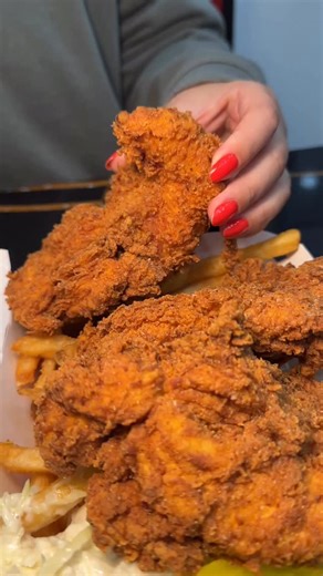 Fluffies Hot Chicken on Instagram: "Crispy, golden, and served hot, CHICKEN TENDERS WITH FRIES deliver classic comfort in every bite! 🍗🍟🔥 #FLUFFIESHOTCHICKEN #NJ #NYC 🔥 MIDTOWN NYC LOCATION NOW OPEN! 📍171 Madison Ave. New York, NYC 📍47 Clinton St. New York, NYC 📍 252 S Summit Ave. Hackensack, NJ 📍 492 Broadway Bayonne, NJ 🚗 Now exclusively delivering with Uber Eats for all NJ locations!"