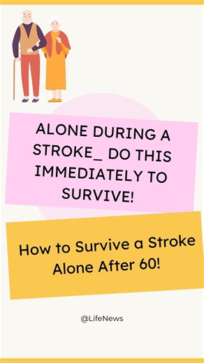 116K views · 1.8K reactions |  Alone During a Stroke? Do This...