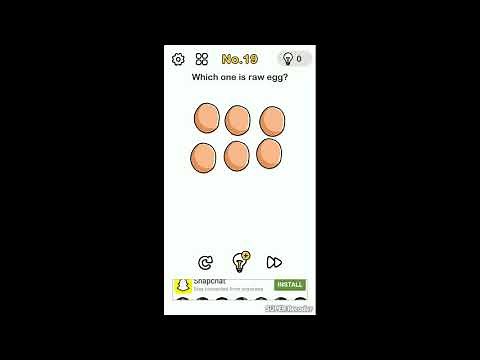 Which one is Raw egg | Brain out No 19 | Watch Video Games