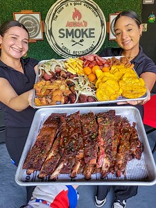 1.3M views · 25K reactions | Sabroso 數 el Sampler Ahumado Full Rack Bandeja Familiar ❤️ Pa' Probar de Todo  Mega Ahumador.. Hermoso Lugar !! | Puerto Rico desde el Aire | Facebook