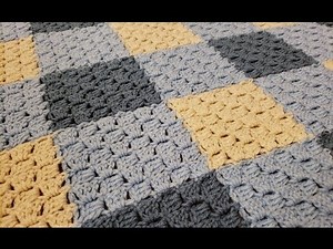 Part 1 - C2C Join as You Go Blanket Crochet Tutorial!