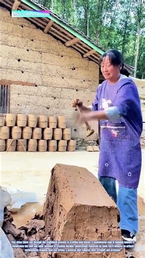 Crafting Mud Bricks: Traditional House Building
