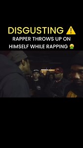 RAPPER THROWS UP ON HIMSELF WHILE RAPPING 🤮🤢 | Dre' Dennis