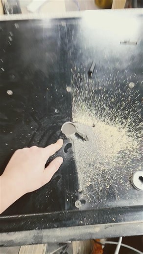 Cutting Router Hole For Table Saw Router Round Over Bit Pass Through, Showing Off All My Money!!