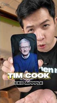 Sao Y Bản Lỗi: 1 ngày sống theo lịch trình của CEO Apple - Tim Cook 😱😱#haiichieu #schannel
