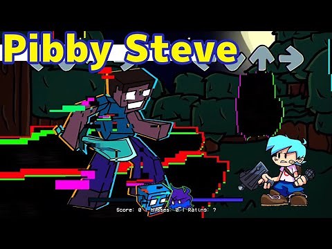 Friday Night Funkin' VS New Pibby Steve - BF Survived Minecraft | Come Learn With Pibby x FNF Mod