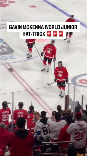 Incredible Helmet Hat-Trick in Hockey