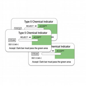 [Hot Item] Steam Type 5 Chemical Indicator Strip Dental Application Dressing for Cssd in Bag Packaging