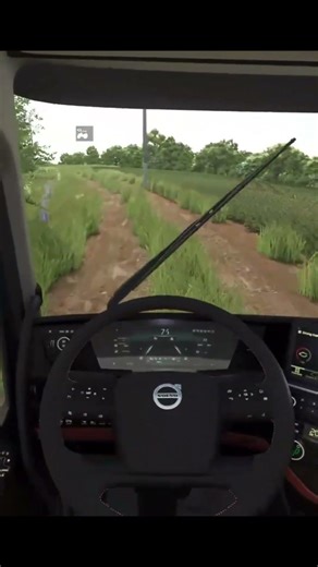 Volvo FH16 Power Drive 🔥 | FS25 Truck POV #Shorts #fs25 #farming