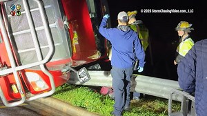 Tornado Strikes Troy Alabama March 15, 2025 Shot Description 00:00 Tornado Strikes Troy Alabama causing major power flashes as sparks are getting sucked up in the tornado 00:39 (2 Clips) Damage at gas station in Troy, AL from Tornado 00:54 (3 Clips) Semi tipped over in Walmart parking lot with woman inside and Troy EMT and Fire Department helping to extricate her 01:25 Power Poles snapped in half from Tornado 01:31 Raw footage immediately after tornado hit gas station with heavy rain 01:40 Drivi