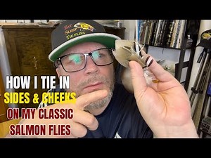 How i tie in the sides and cheeks on my classic salmon flies with Jonas Andersson