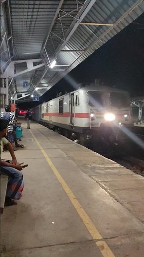 First LHB Coach Run Pamani Express 17407 Tirupati - Mannargudi Express #lhb #indianrailways