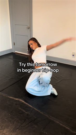 Beginner hip-hop classes will love this drill. The Six Step helps kids build coordination, strength, and control on the floor while learning basic breakdance movement. Kids LOVE trying to master this pattern. Once it clicks, they keep asking to do it again. This one wakes up a class. Save this for your next class. #danceteachers #danceclassideas #hiphopdanceclass #breakdanceclass #danceeducation