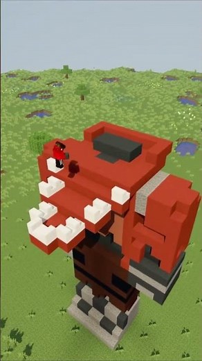 Withered Foxy en minecraft