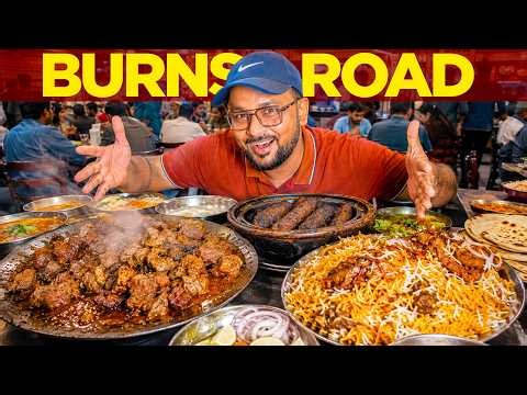 Karachi’s Food Legend at Burns Road | Best Pakistani Street Food