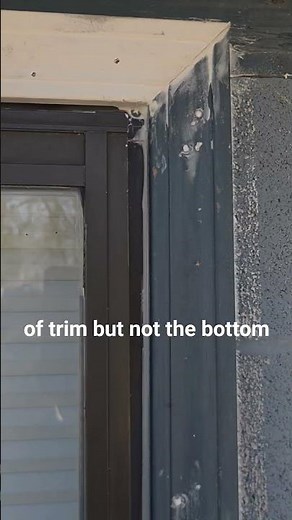 How to caulk around window trim (the right way)