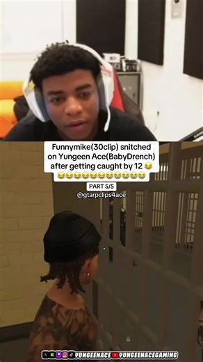 @Yungeen Ace @FunnyMike 😂 ~Twitch/Kick- YungeenAce ~YouTube- Yungeen Ace Gaming #yungeenace #funnymike #fypジviral #viralvideo #gtarpclips4ace
