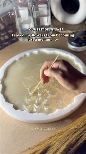 Wedding Bouquet Become a Timeless Resin Keepsake | Rose Preservation Process