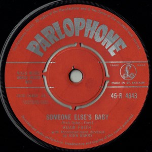 Adam Faith - Someone Else's Baby