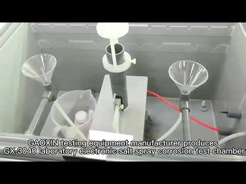 Coating salt spray test chambers: substrate corrosion protection evaluation