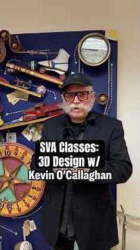 In Kevin O’Callaghan’s design class “we build stuff”! We look forward to what his students create.