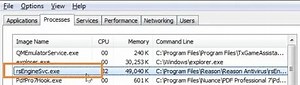 Reason Security Engine Service [rsenginesvc.exe] Removal Guide