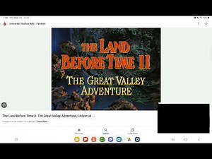The Land Before Time 2 The Great Valley Adventure's [1994] Mysterious Beyond SoundTrack