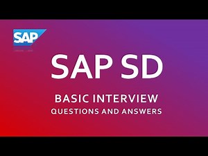 SAP SD Interview Questions and Answers Part 1 |SAP|SD|