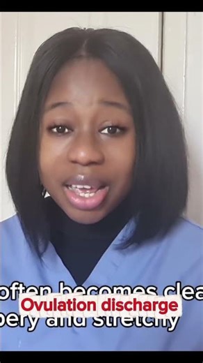 vaginal discharge close to and during ovulation.