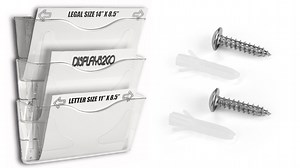 Assembly: 2LTPCKCR Clear Wall File Holder