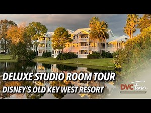 Deluxe Studio Room Tour - Disney's Old Key West Resort