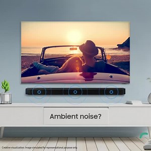 Hear dialogues and conversations on the TV screen more clearly with the Active Voice Amplifier on the Samsung Soundbar. It isolates and raises the volume of the dialogue playing out on screen when there is ambient noise around you. Hear it all in absolute clarity with Samsung Soundbar. Buy now. #Samsung | Samsung | Facebook