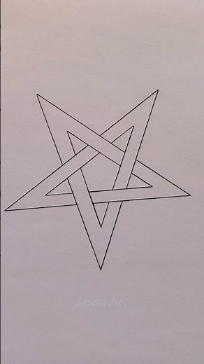 How to draw a realistic star drawing Art 🎨🎭🤯 #art #shortvideo #drawing