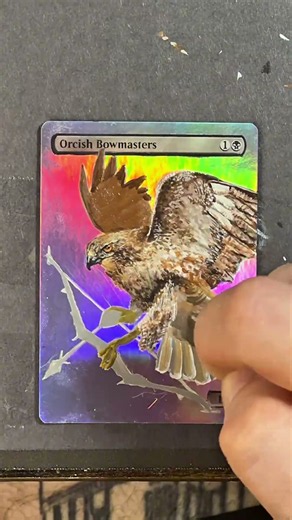 Orcish Bowmasters but put a bird on it! #portlandia #cedh #blackmtg #edh #mtg