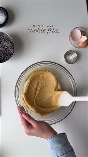 Easy Homemade Cookie Fries Recipe | Viral Baking Trend