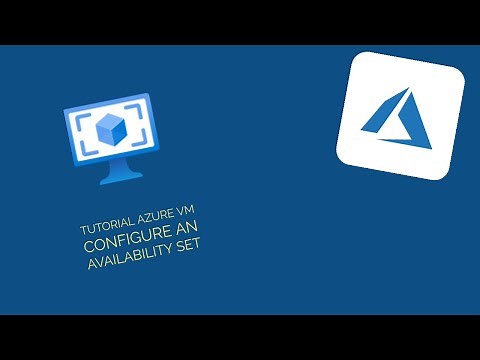 Tutorial Azure VM Configure an Availability set
